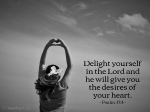 Today’s Verse – Psalm 37:4