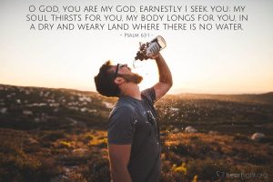 Today’s Verse – Psalm 63:1